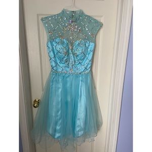 FORMAL DRESS, baby blue